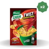 Knorr Çabuk Çorba Twist Cheese Kimchi - (2 Adet) - 22 gr