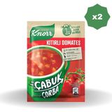 Knorr Çabuk Kıtır Domates Çorbası - (2 Adet) - 22 gr