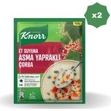 Knorr Çorba Et Suyu Asma Yapraklı - (2 Adet) - 73 gr