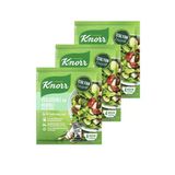 Knorr Fesleğenli & Kekikli Salata Sosu 5X10 Gr. Üçlü Set