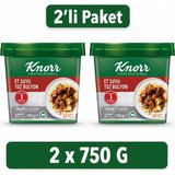 Knorr Fs Et Suyu Bulyon 750 gr x 2 Adet - Profesyonel Et Bulyon - 1,5 kg