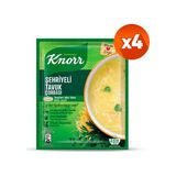 Knorr Hazır Çorba Şehriyeli Tavuk 51 gr x 4 Adet