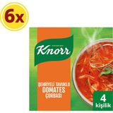 Knorr Hazır Çorba Şehriyeli Tavuklu Domates Çorbası 4 Kişilik 76 Gx6 - 63 gr