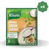 Knorr Kremalı Tavuk Çorbası - (6 Adet) - 65 gr