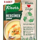 Knorr Mercimek Çorbası 76 G X6 Adet | Pratik Çorba Çözümü - 3 gr