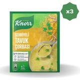 Knorr Şehriyeli Tavuk Çorbası - (3 Adet) - 51 gr