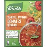 Knorr Şehriyeli Tavuklu Hazır Domates Çorbası (67 Gr) x 10 Adet - 3 gr