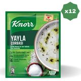 Knorr Yayla Çorbası - (12 Adet) - 72 gr