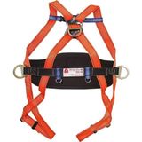 Knot Pt-31 Bel Destekli Paraşüt Tipi Emniyet Kemeri Lanyard + Karabina