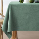 KnSam Yeşil masa örtüsü, köşeli, tek renkli masa örtüleri, polyester, 90 x | Masa örtüsü, doğum günü, yemek masası, kutlama, düğün ve dekorasyon için uygundur