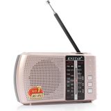Knstar Bluetoothlu Fm Radyo Usb Tf Kart Şarjlı Cep Radyosu Icf8bt - Altın