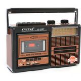 Knstar Fp-319Bt Nostaljik Bluetooth Kaset Çalar Usb Sd Fm Radyo Taşınabilir Retro Müzik Çalar