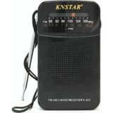 Knstar K-263 Cep Tipi Taşınabilir FM Radyo