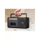 Knstar PX-680BT Bluetooth Kaset Çalar USB SD FM Radyo MP3 Player Taşınabilir Nostaljik Teyp