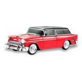 Knstar WS-1955 Klasik Araba USB TF FM Radyo Kırmızı Bluetooth Hoparlör