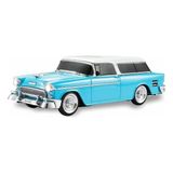 Knstar WS-1955 Klasik Araba USB TF FM Radyo Mavi Bluetooth Hoparlör