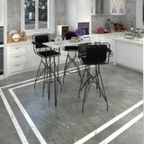 Knsz masa sandalye takımı hem105zengin byzsyh 140*040 3 sandalye syhsyh kolçaklı sırt minderli - Beyaz