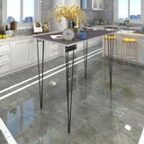 Knsz Masa Sandalye Takımı Hem105zengin Grisyh 130*070 6 Sandalye Syhsyh Kolçaklı