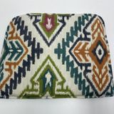Knsz sırt minderi 1 li mazlum kilim desen kumaş cırtlı tel sandalyesi sırtı için