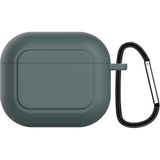 Kny Apple Airpods 3 Için Standart Model Kancalı Silikon Kılıf Yeşil
