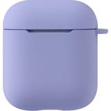Kny Apple Airpods Için Standart Askılı Silikon Kılıf Mor