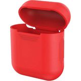 Kny Apple Airpods Için Standart Silikon Kılıf Kırmızı