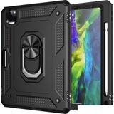 KNY Apple iPad Mini 4 Için Çift Katmanlı Yüzüklü Manyetik Standlı Vega Kapak Lacivert
