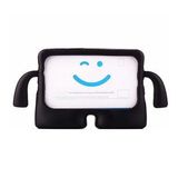 KNY Apple İpad Mini 5 Kılıf Çoçuklar İçin Tutmalı İbuy Silikon Siyah