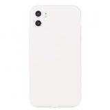 KNY Apple İphone 11 Kılıf Kamera Korumalı Mat Mara Silikon Beyaz