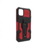Kny Apple Iphone 11 Kilif Ultra Korumali Manyetik Kemere Takmali Standli Klik Kapak Kirmizi