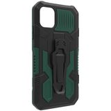 Kny Apple Iphone 11 Kilif Ultra Korumali Manyetik Kemere Takmali Standli Klik Kapak Yesil