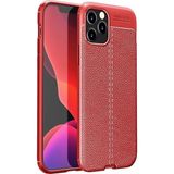 Kny Apple Iphone 12 Pro Max Kılıf Deri Desenli Lux Niss Silikon - Kırmızı - İphone 12 Pro Max