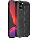 Kny Apple Iphone 12 Pro Max Kılıf Deri Desenli Lux Niss Silikon - Siyah - İphone 12 Pro Max