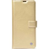 Kny Apple Iphone 13 Kılıf Cüzdanlı Kartlıklı Standlı Delux - Gold - İphone 13