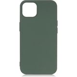 Kny Apple Iphone 13 Kılıf Içi Süet Lansman Silikon - Yeşil - İphone 13