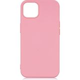 Kny Apple Iphone 13 Mini Kılıf Içi Süet Lansman Silikon - Pembe - İphone 13 Mini