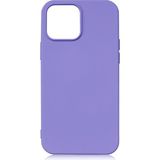 Kny Apple Iphone 13 Pro Kılıf Içi Süet Lansman Silikon - Mor - İphone 13 Pro