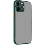 Kny Apple Iphone 13 Pro Max Kılıf Silikon Kenarlı Kamera Korumalı Hux Kapak - Yeşil - İphone 13 Pro Max