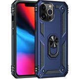 Kny Apple Iphone 13 Pro Max Kılıf Ultra Koruma Yüzüklü Manyetik Vega Kapak - Lacivert - Apple İphone 13 Pro Max