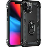 Kny Apple Iphone 13 Pro Max Kılıf Ultra Koruma Yüzüklü Manyetik Vega Kapak - Siyah - Apple İphone 13 Pro Max