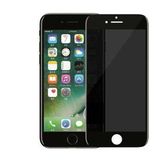 KNY Apple İphone SE 2022 İçin Privacy 5D Davin Sert Ekran Koruyucu Siyah