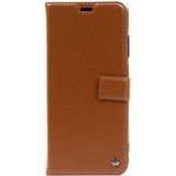 Kny General Mobile GM22 Plus Kılıf Cüzdanlı Kapaklı Standlı Suni Deri Delux Kılıf - Kahverengi - GM 22 Plus