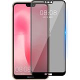 Kny Huawei Mate 20 Lite Için Yanlardan Görünmeyen 5d Privacy Cam Ekran Koruyucu Siyah