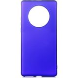 Kny Huawei Mate 40 Pro Kılıf Ultra Ince Mat Silikon - Mavi