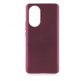 KNY Huawei Nova 9 Kılıf Ultra İnce Mat Silikon Bordo