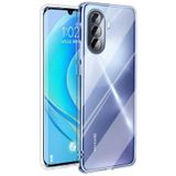 KNY Huawei Nova Y70 Ultra İnce Şeffaf Silikon Cep Telefonu Kılıfı