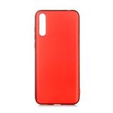 KNY Huawei P Smart Ultra İnce Mat Silikon Kırmızı Kılıf