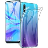 KNY Huawei P40 Lite E Ultra İnce Şeffaf Silikon Cep Telefonu Kılıfı