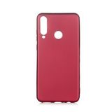 KNY Huawei Y6P Kılıf Ultra İnce Mat Silikon Bordo