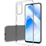 KNY Oppo A55 Ultra İnce Şeffaf Silikon Cep Telefonu Kılıfı